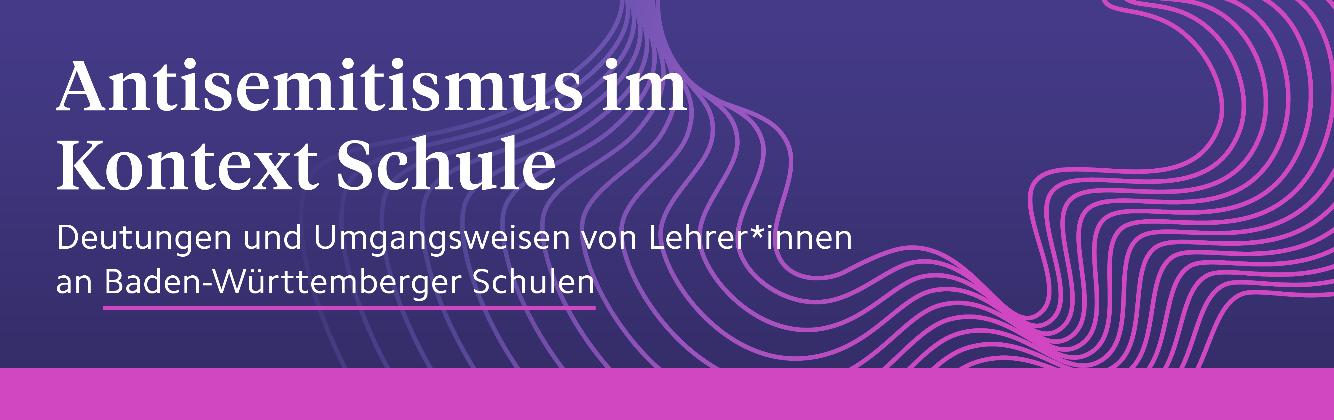 Antisemitismus im Kontext Schule: Deutungen und Umgangsweisen von Lehrer*innen an Baden-Württemberger Schulen