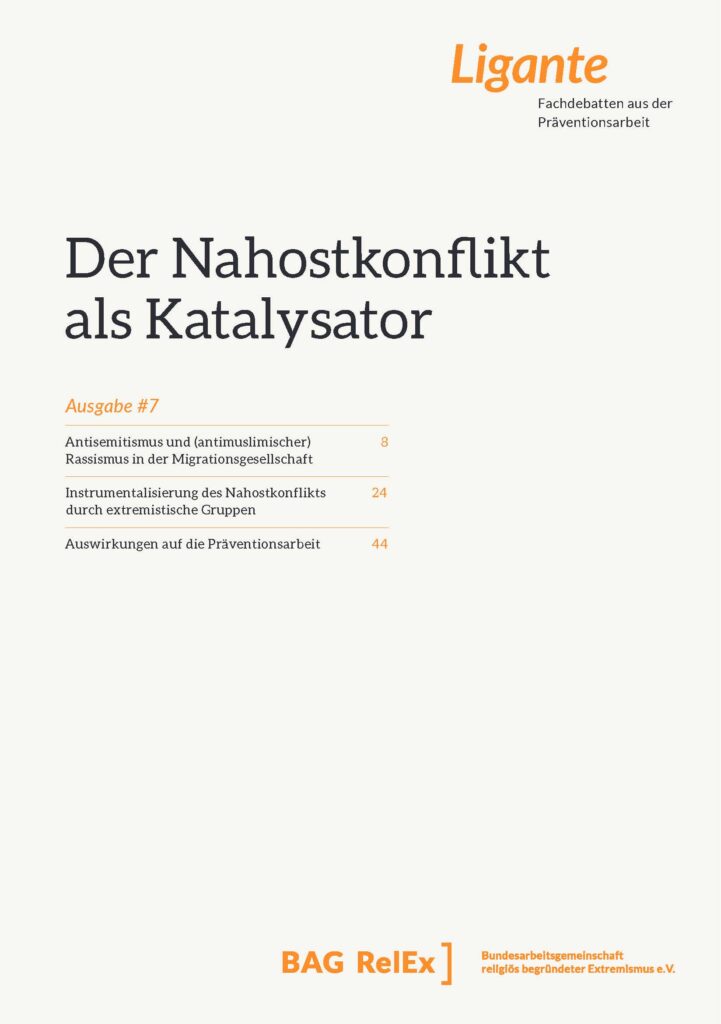 Cover: Ligante. Der Nahostkonflikt als Katalysator