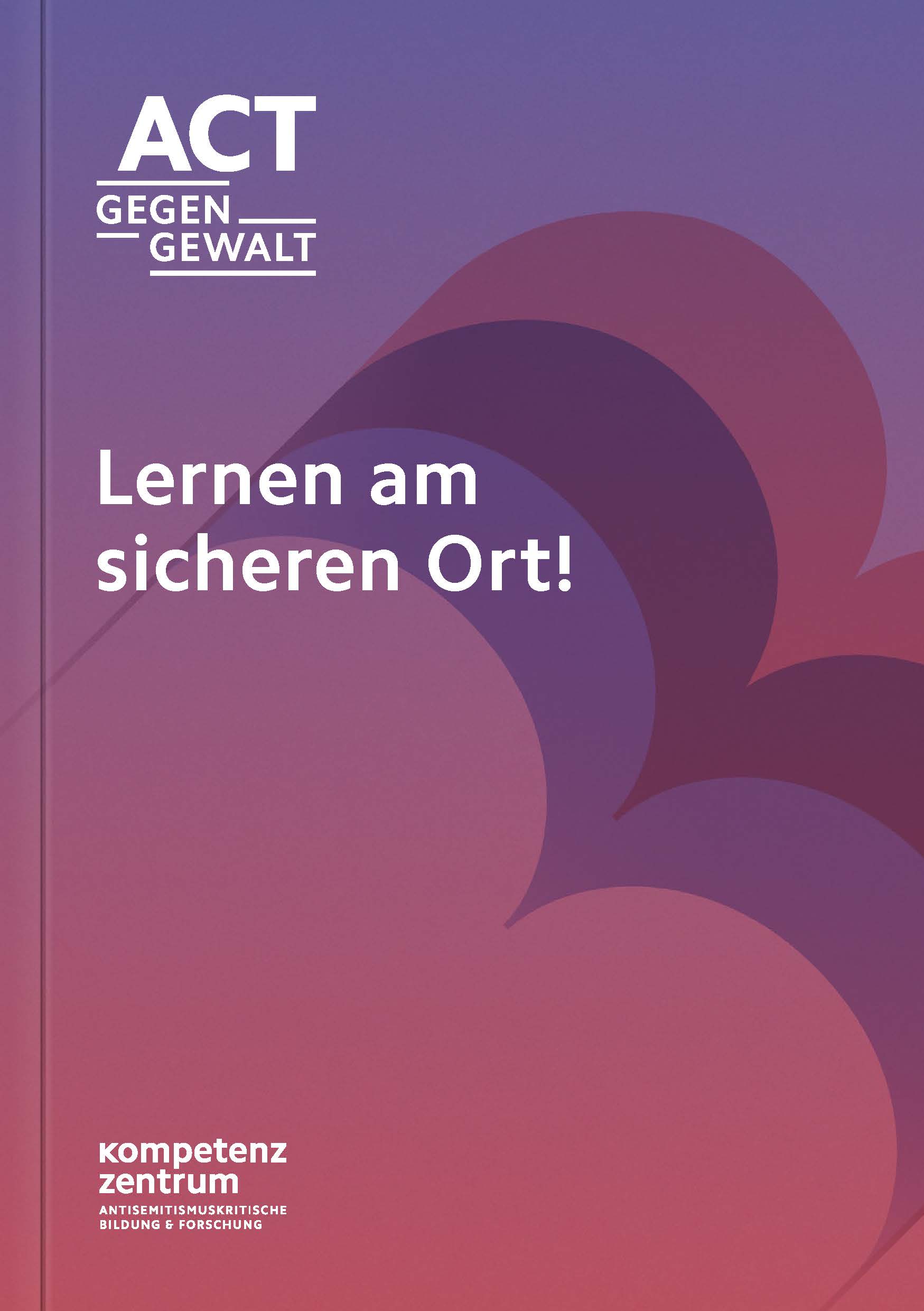 Cover der Broschüre "Lernen am sicheren Ort!"