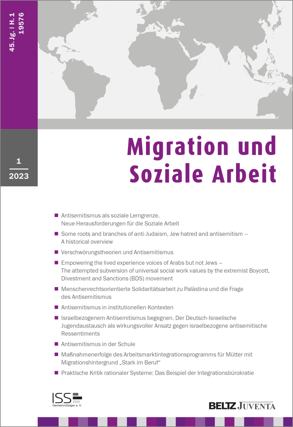 Cover: Migration und Soziale Arbeit 1/2023