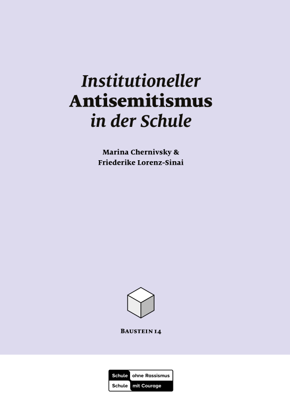 Cover: Institutioneller Antisemitismus in der Schule